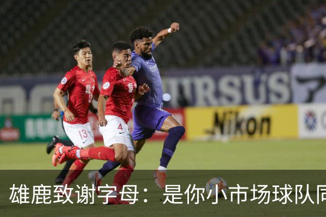 雄鹿致谢字母：是你小市场球队同样能傲视群雄 感谢你付出的一切